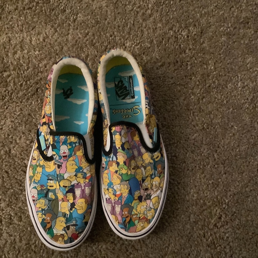 Vans X The Simpsons Slip Ons